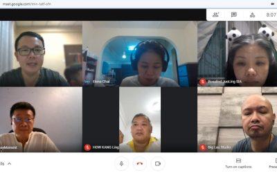 线上交流, 决定筹组砂拉越文创协会