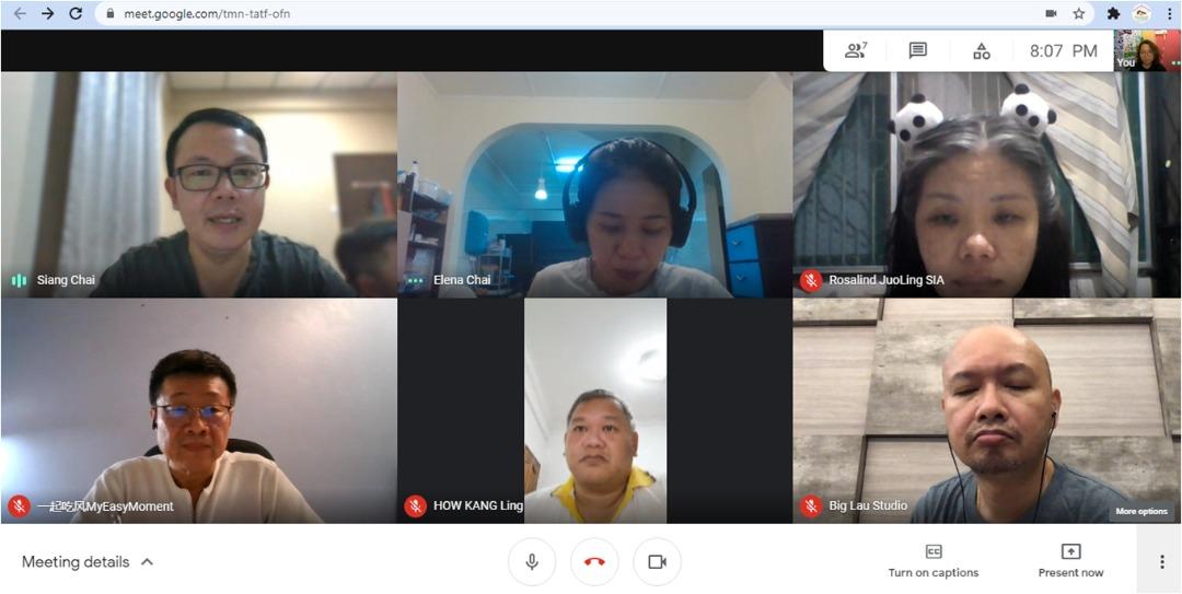 线上交流, 决定筹组砂拉越文创协会